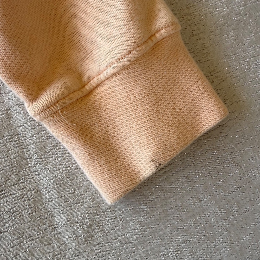 Nike Hoodie Peach Small Swoosh Pullover Sweatshirt Womens Size S - Picture 13 of 15